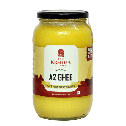 A2 Cow Cultured Ghee, Desi Gir Cow (1 Litre)