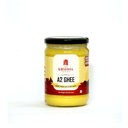 A2 Cow Cultured Ghee, Desi Gir Cow (500 ML)