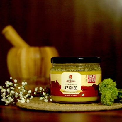 A2 Cow Cultured Ghee, Desi Gir Cow (250 ML)