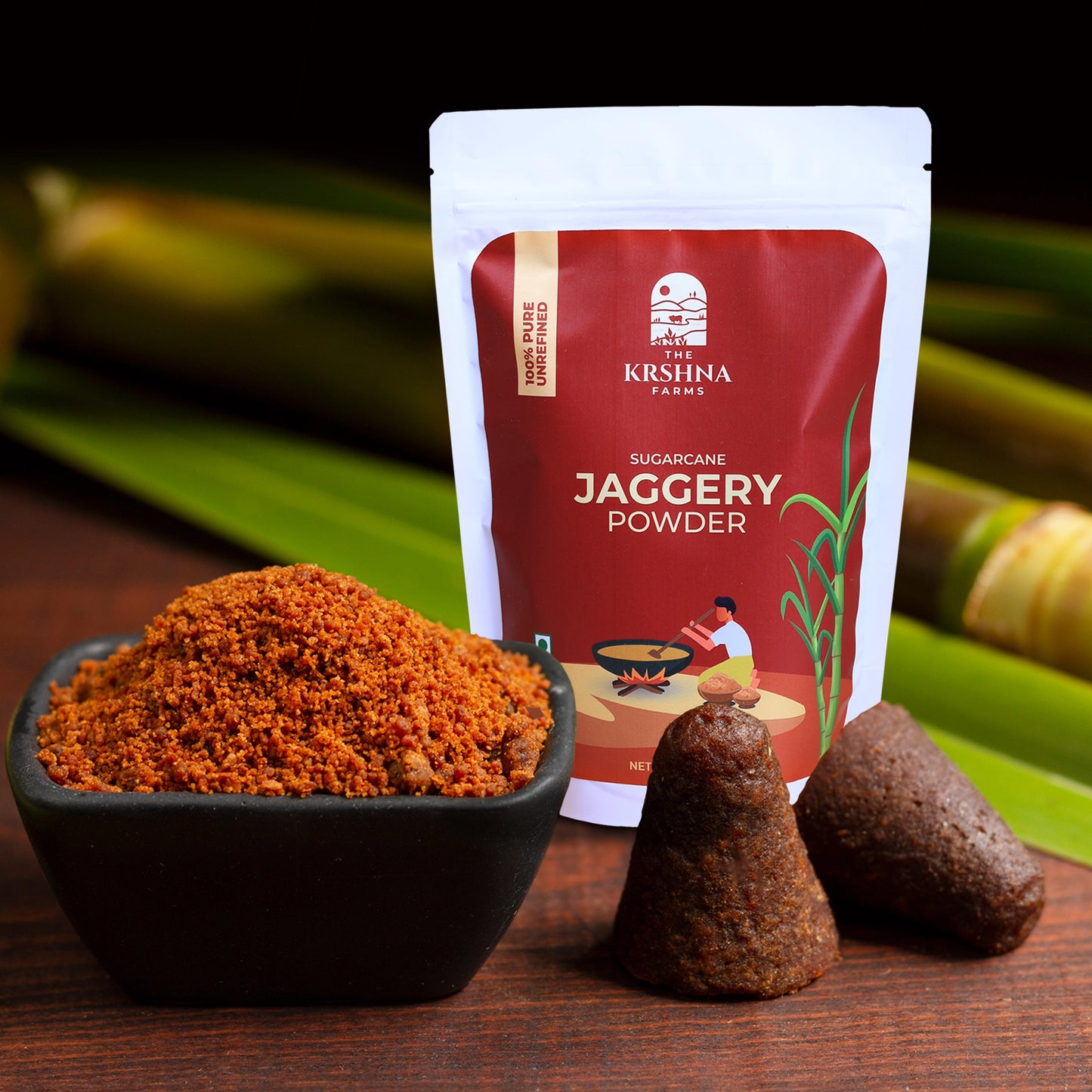 Sugarcane Jaggery Powder