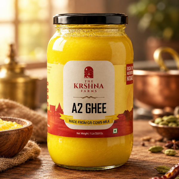 A2 Cow Cultured Ghee, Desi Gir Cow