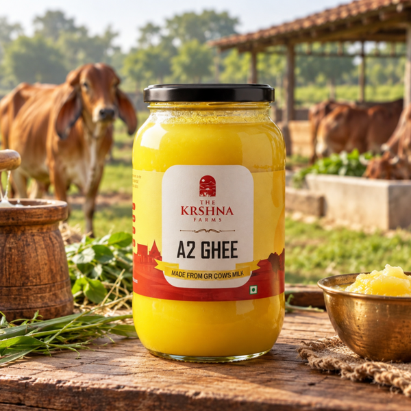 A2 Cow Cultured Ghee, Desi Gir Cow